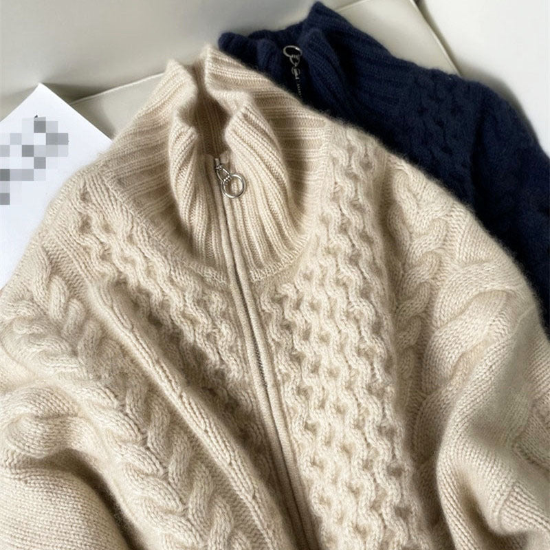 Xylyy | Strickjacke mit Rollkragen