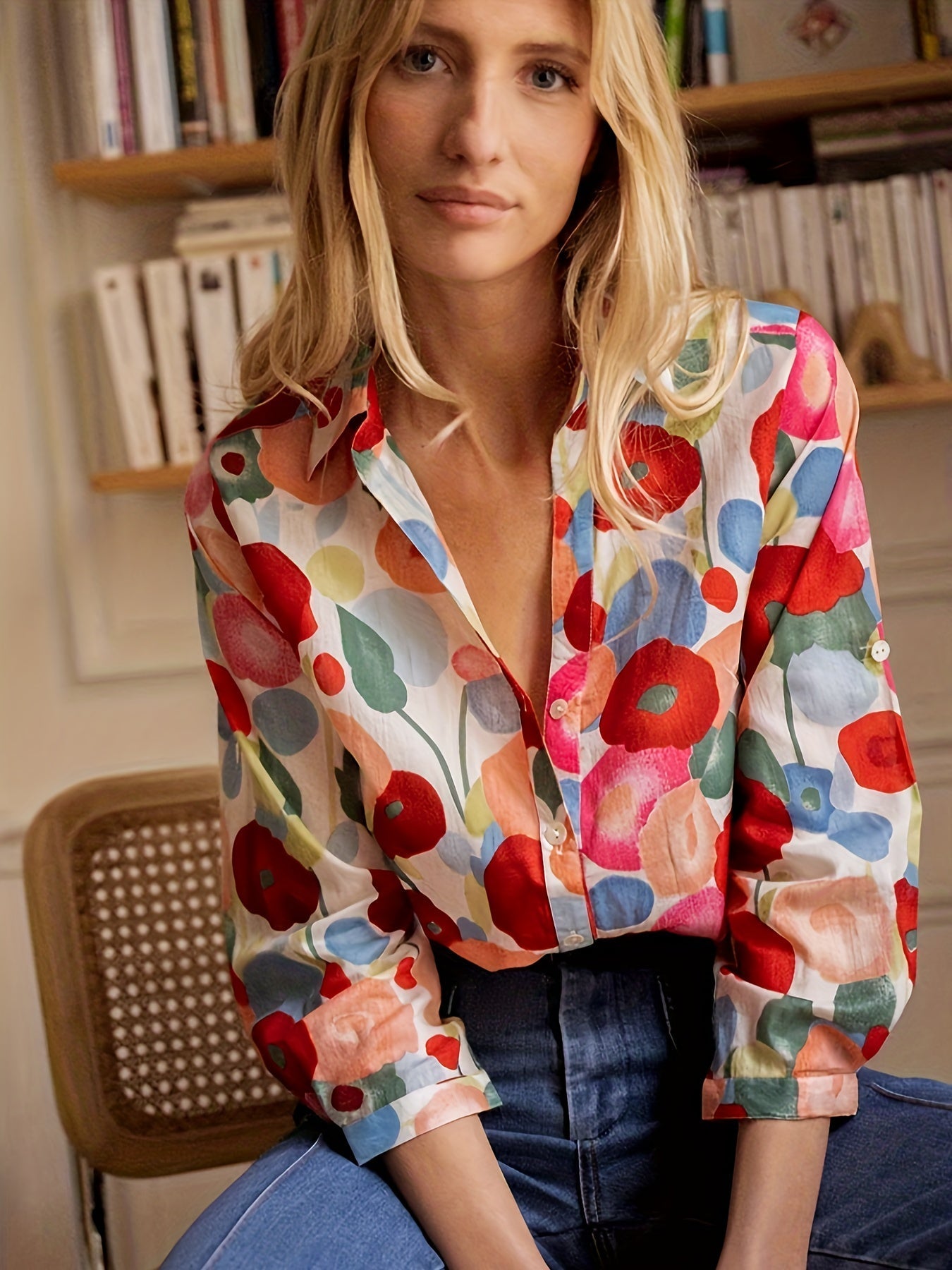 Isabey | Bunte Blumenbluse
