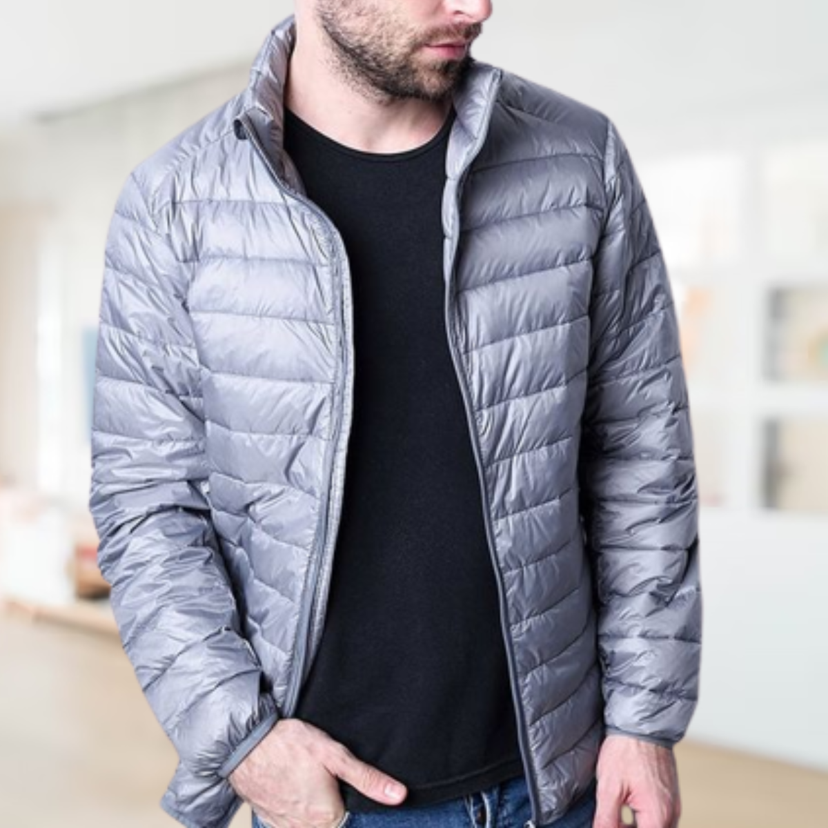 Geo | Ultraleichte Kragenjacke