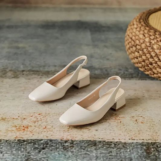 Nadine  | Absätzen Elegante Quadratische Zehe