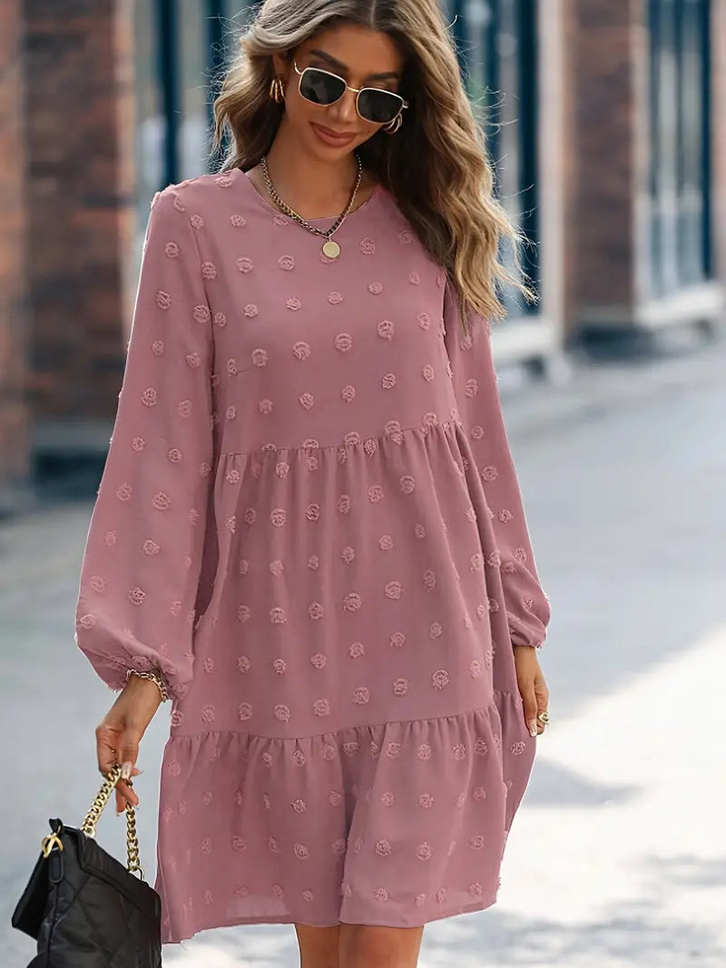 Schina  |  Kleid mit Laternenärmeln