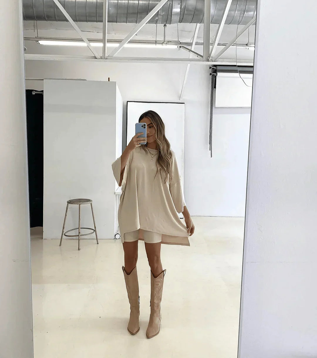 Quenira | Set aus Hemd und Caprihose