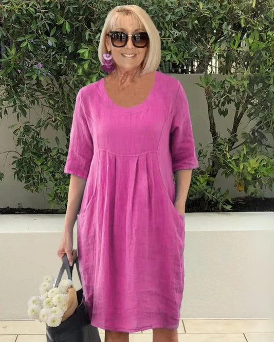 Faryn  | Bequemes Kleid mit Taschen