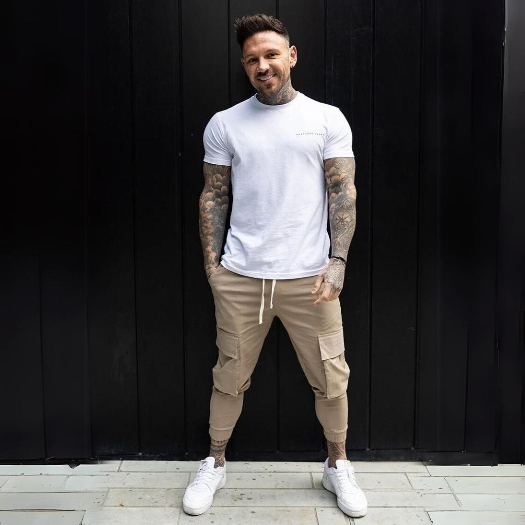 Noah | Urbane Cargo-Jogginghose mit Bündchen und praktischen Taschen