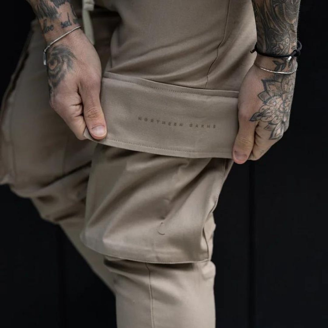 Noah | Urbane Cargo-Jogginghose mit Bündchen und praktischen Taschen