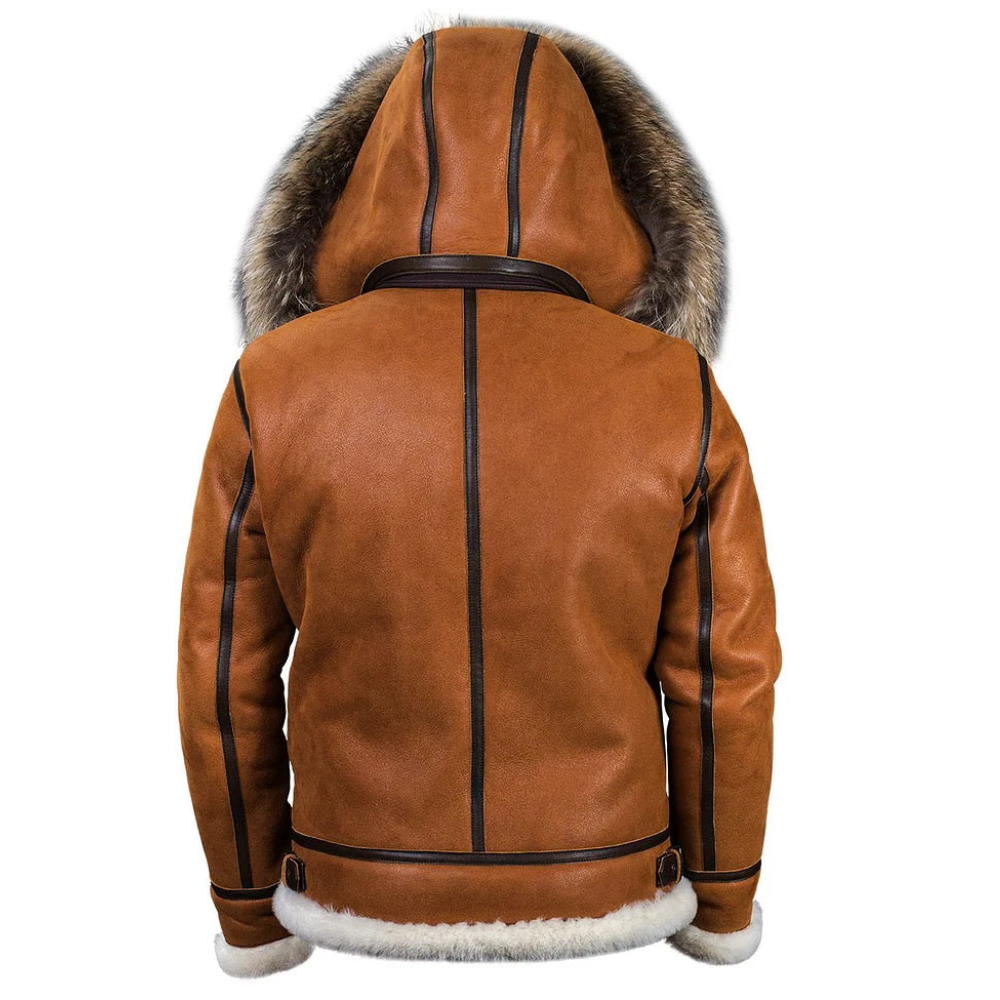 Mair | Jacke mit abnehmbarer Kapuze Braun