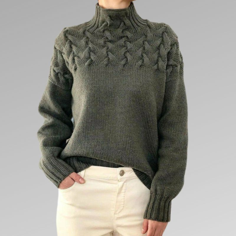 Anyah | Eleganter und warmer Rollkragenpullover