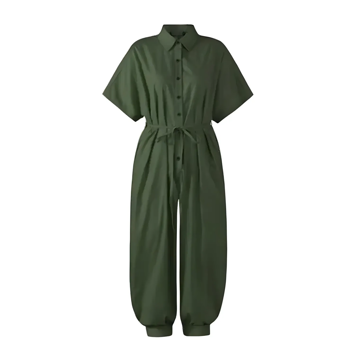 Rochelle | Vintage-Charme Jumpsuit aus Baumwollmischung in verschiedenen Farben