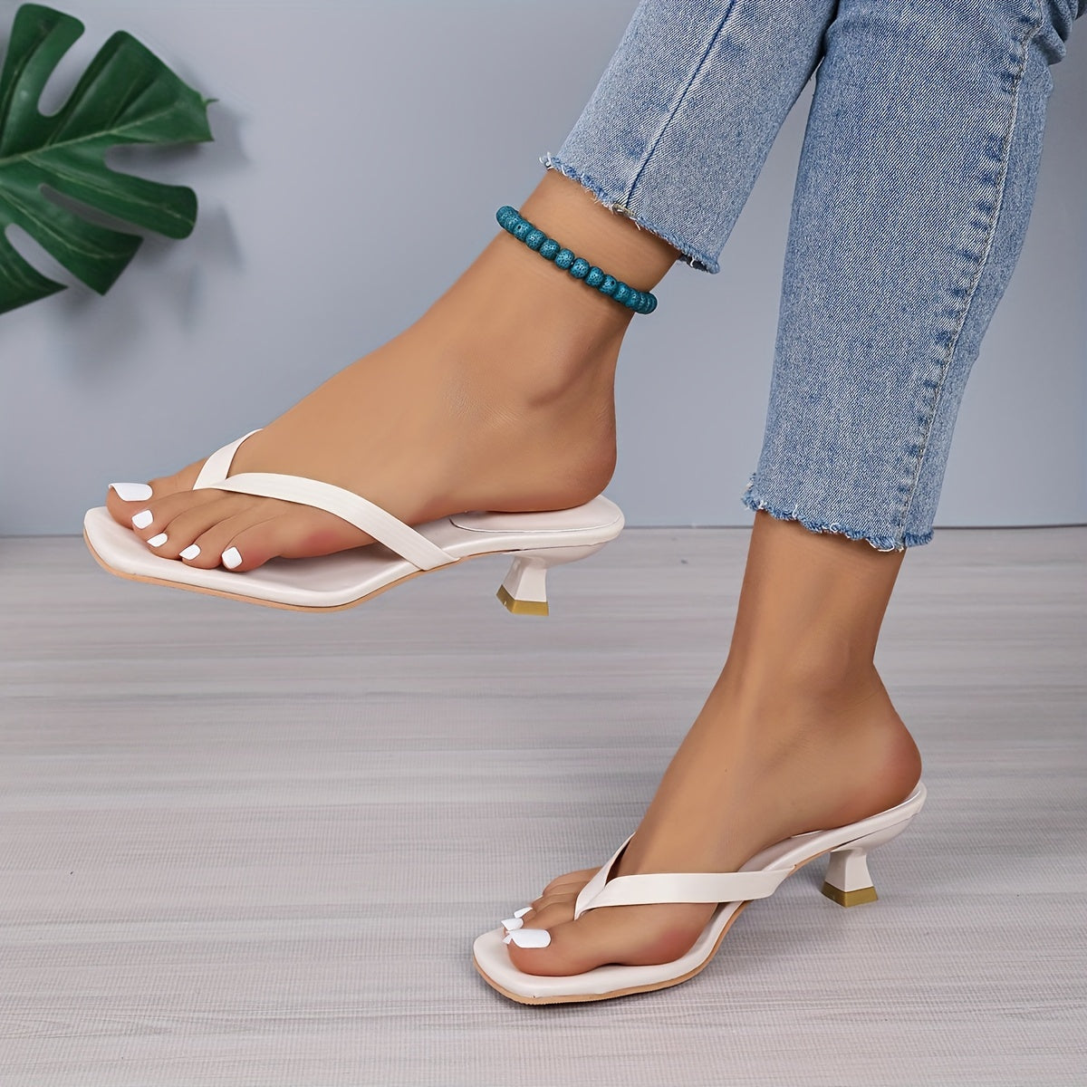 Bellinda | Slipper mit Goldakzenten