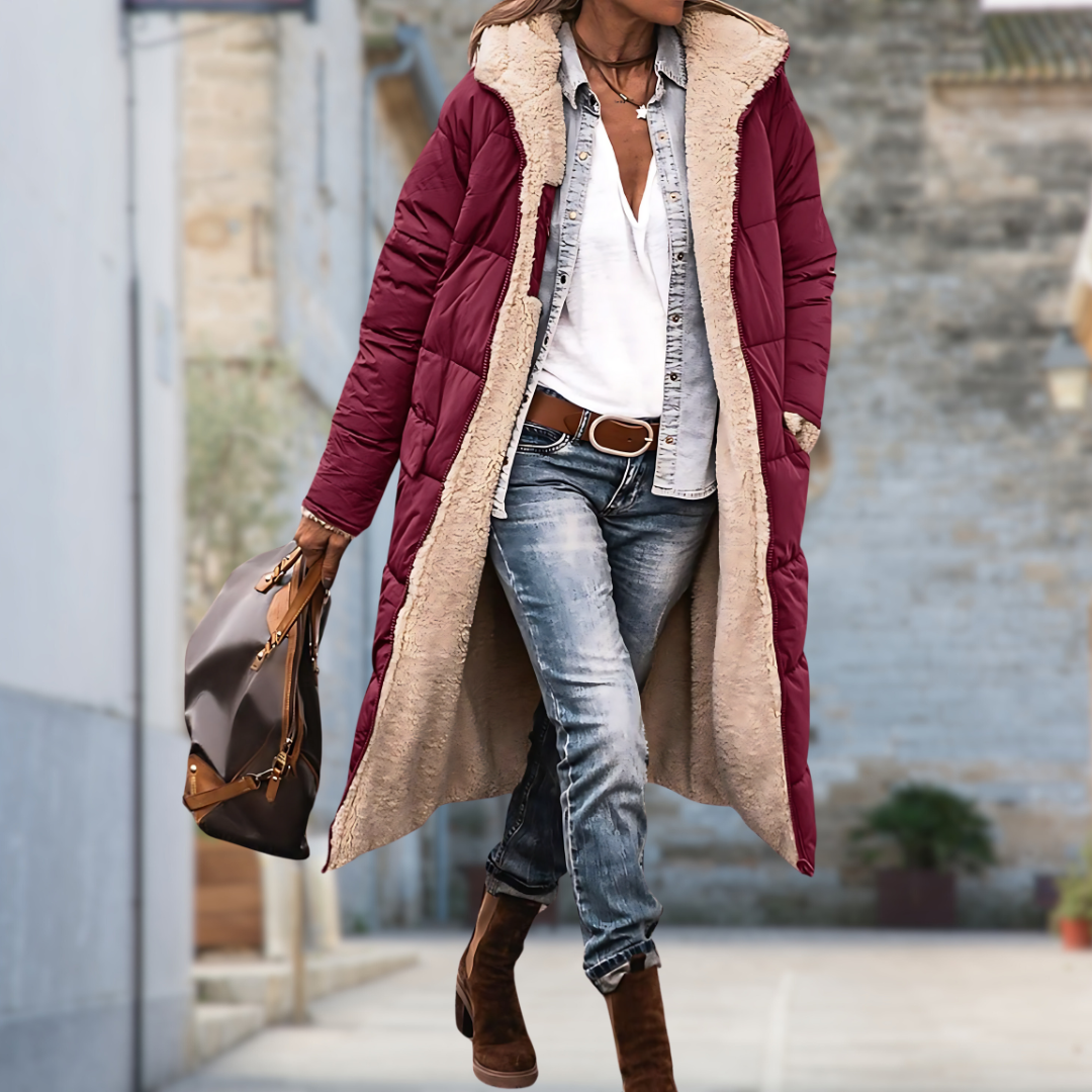 Celesia | Modische Damenjacke mit kuscheligem Fleecefutter