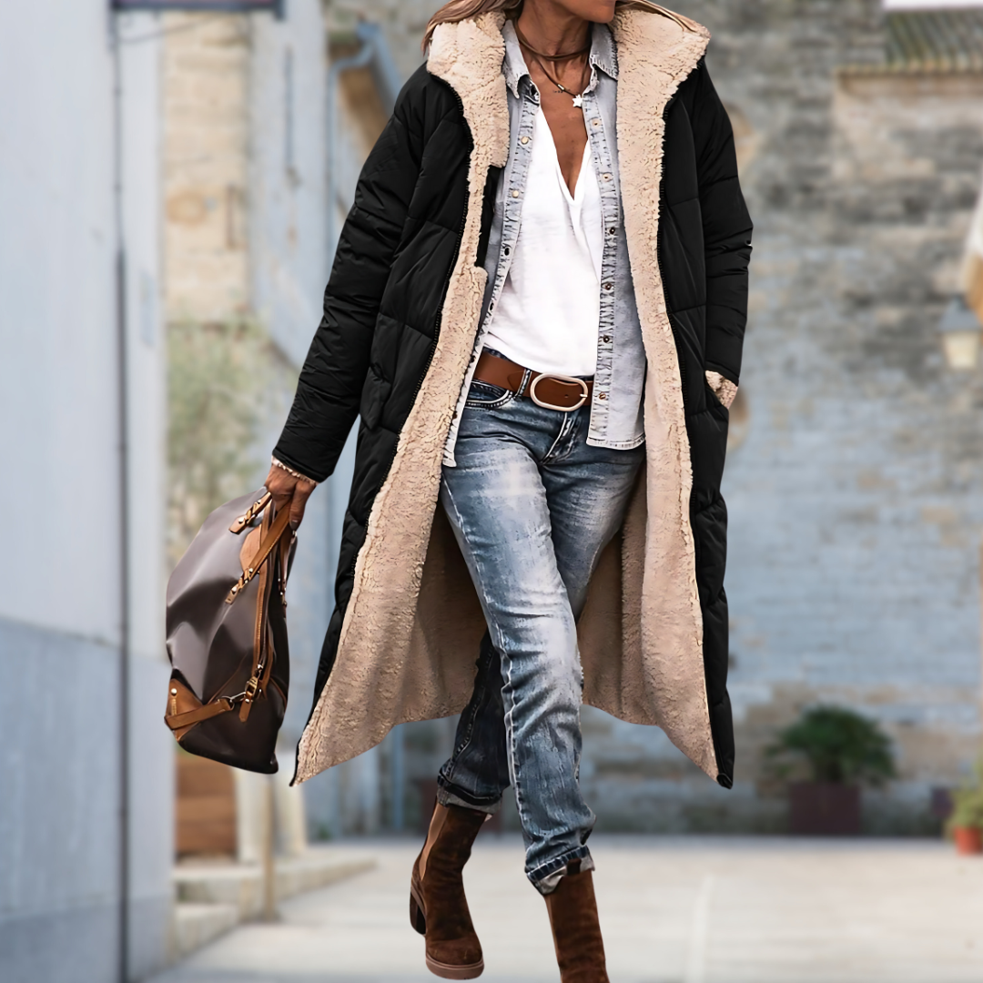 Celesia | Modische Damenjacke mit kuscheligem Fleecefutter