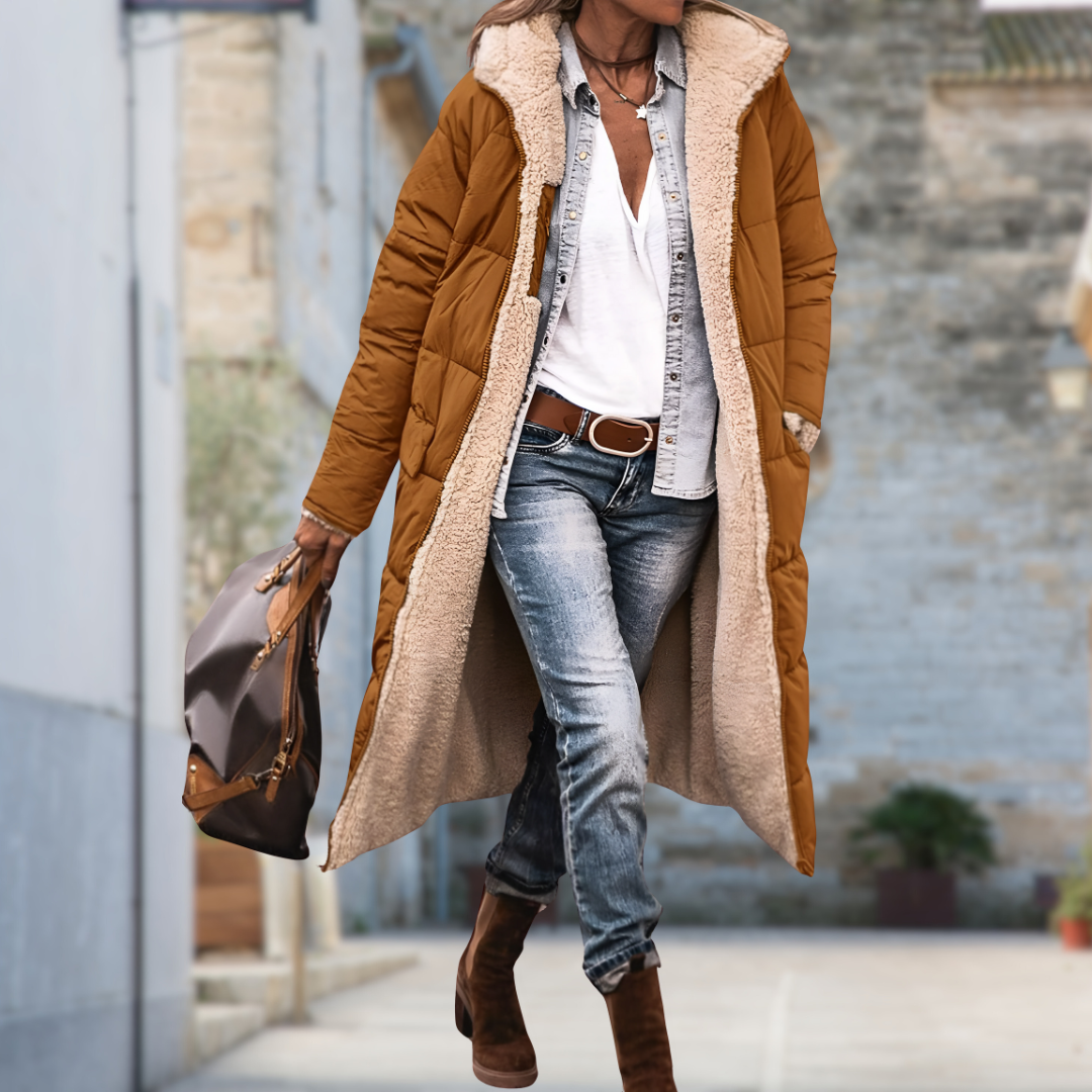 Celesia | Modische Damenjacke mit kuscheligem Fleecefutter