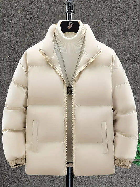 Cedrice | Herren Winter-Daunenjacke mit Reißverschluss