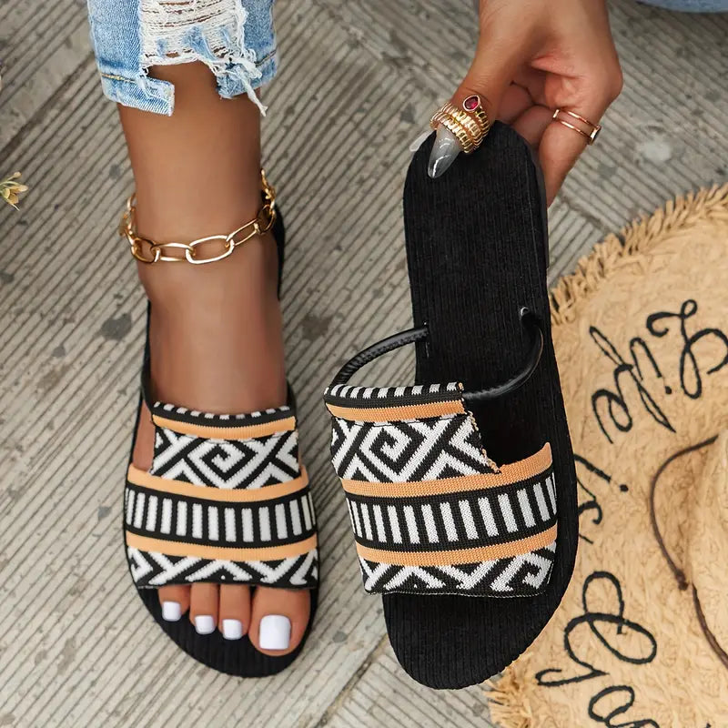 Xylia  | Flying Woven Slide Sandalen für Frauen