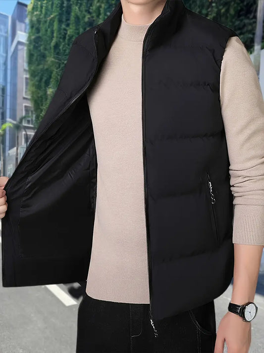 Loyd | Herren Stehkragen Weste – Trendy & Warm, Perfekt für Herbst/Winter