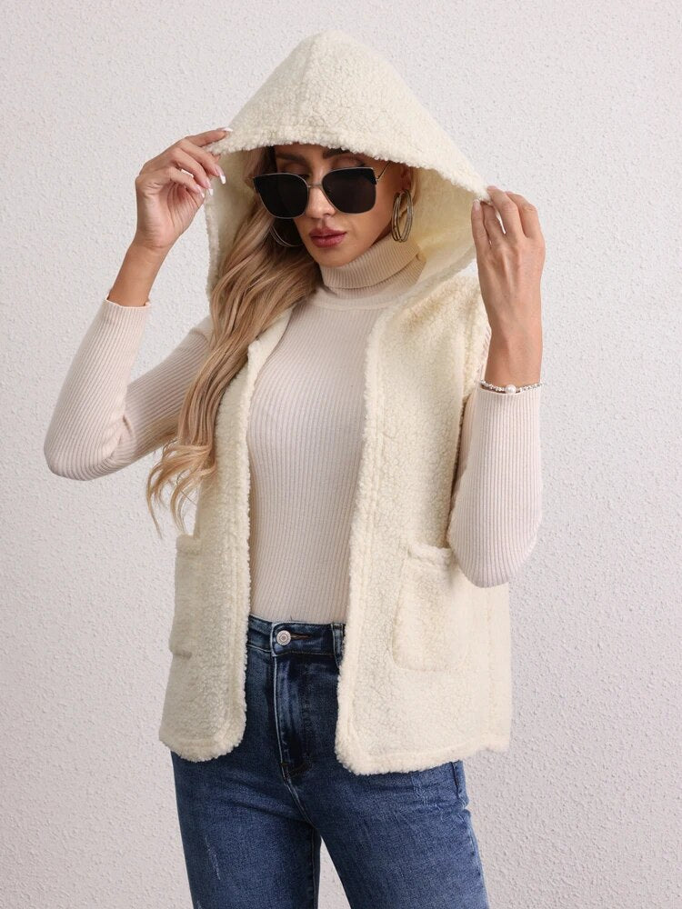 Blithea | Weißer Körperwärmer