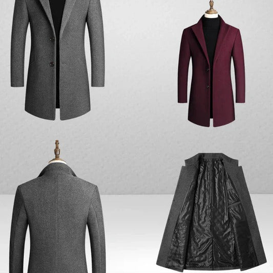 Lanasy | Eleganter Herren Wintermantel