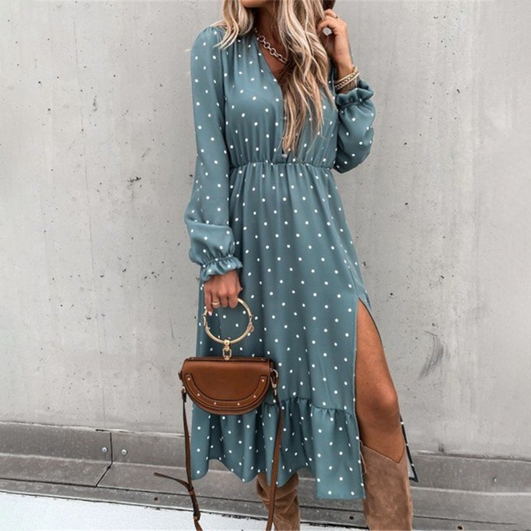 Olivette | Blumenkleid in Pastellfarben