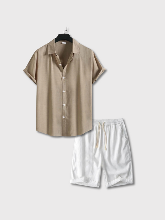 Kristone | Leinen Sommer Set Herren