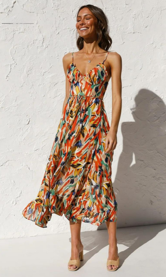 Gunther | Farbenfrohes Sommerkleid