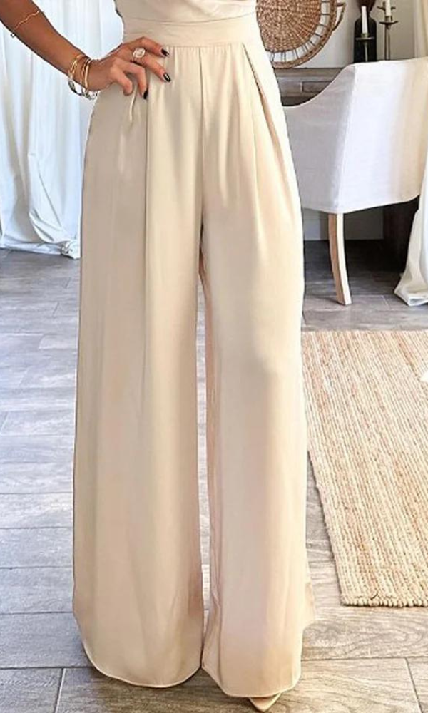 Verda | JUMPSUIT MIT WASSERFALL-AUSSCHNITT