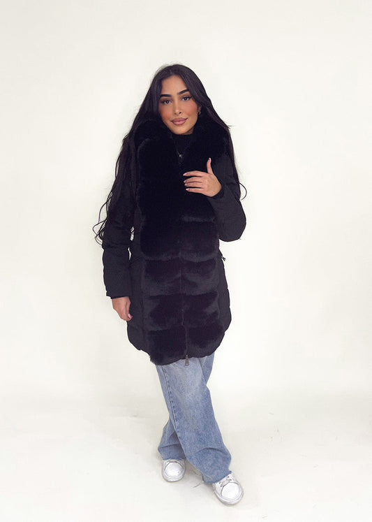 Crusk | Winterjacke mit Kunstfell