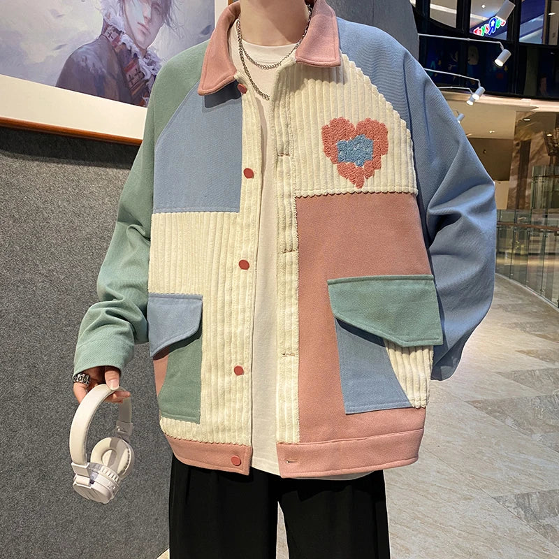 Lioraet | Jacke mit Color-Block-Design