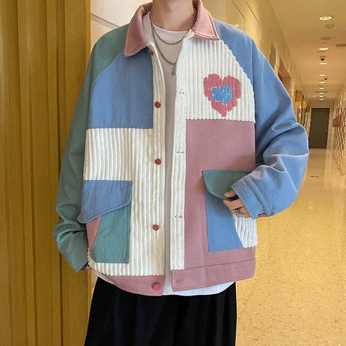 Lioraet | Jacke mit Color-Block-Design