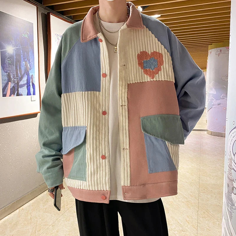 Lioraet | Jacke mit Color-Block-Design