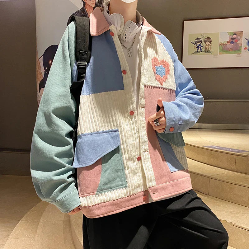 Lioraet | Jacke mit Color-Block-Design