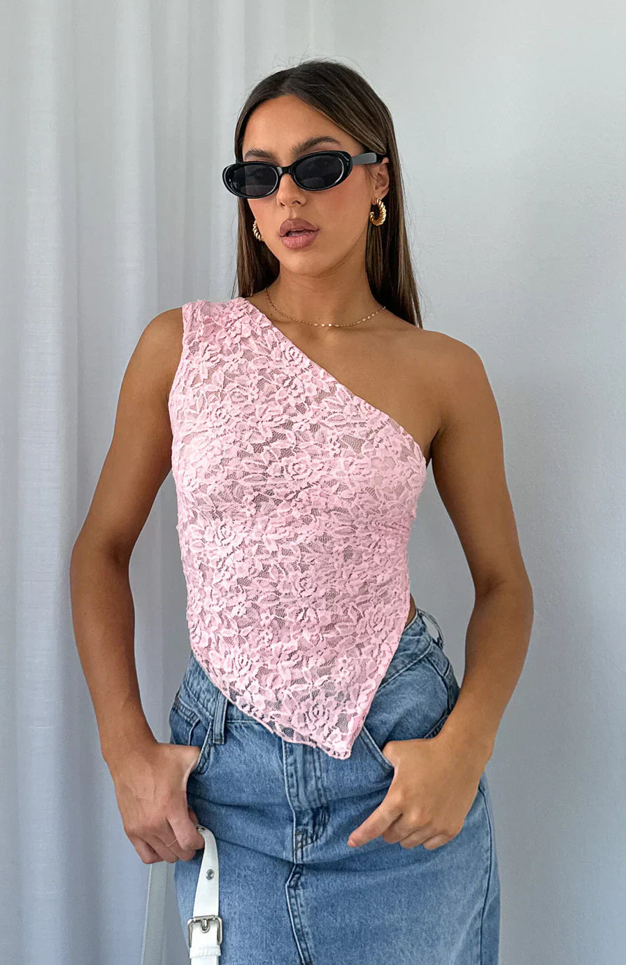 Felize | Damen-Spitzen-Top