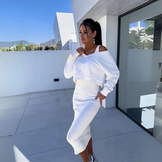 Yazzi | Kleid mit Pullover