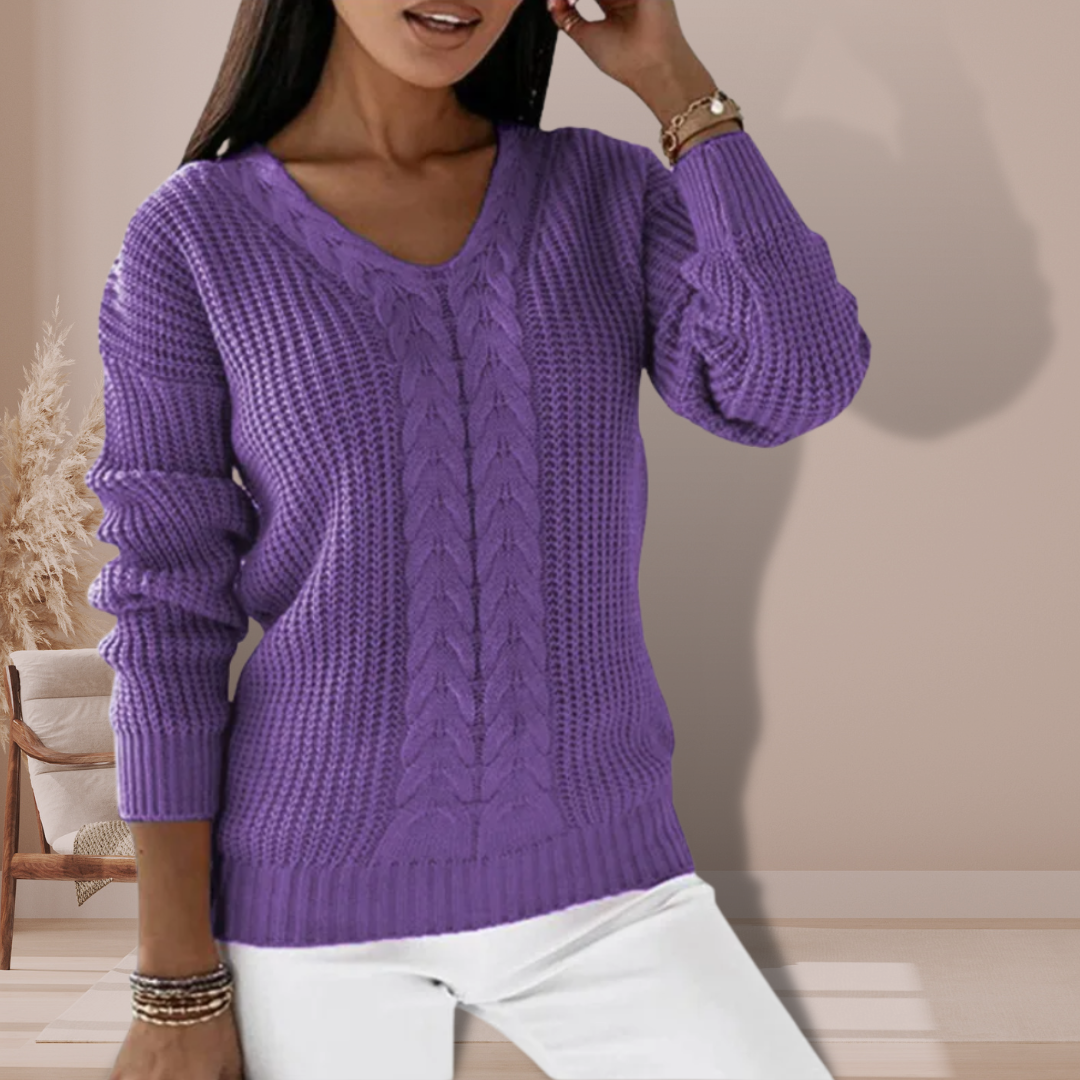 Diana | Stylisches Strick-Top Pullover