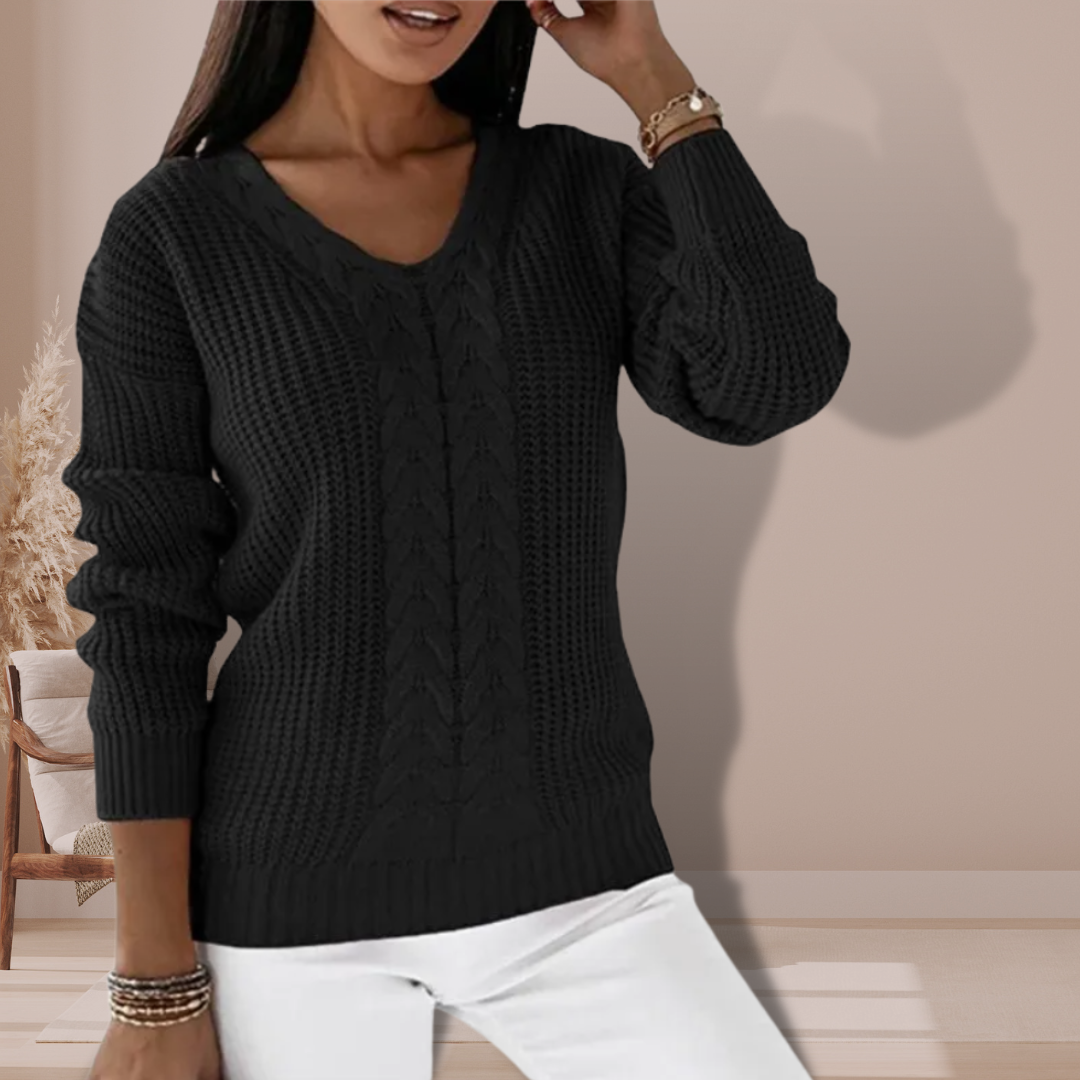 Devyn | Gestrickter Pullover
