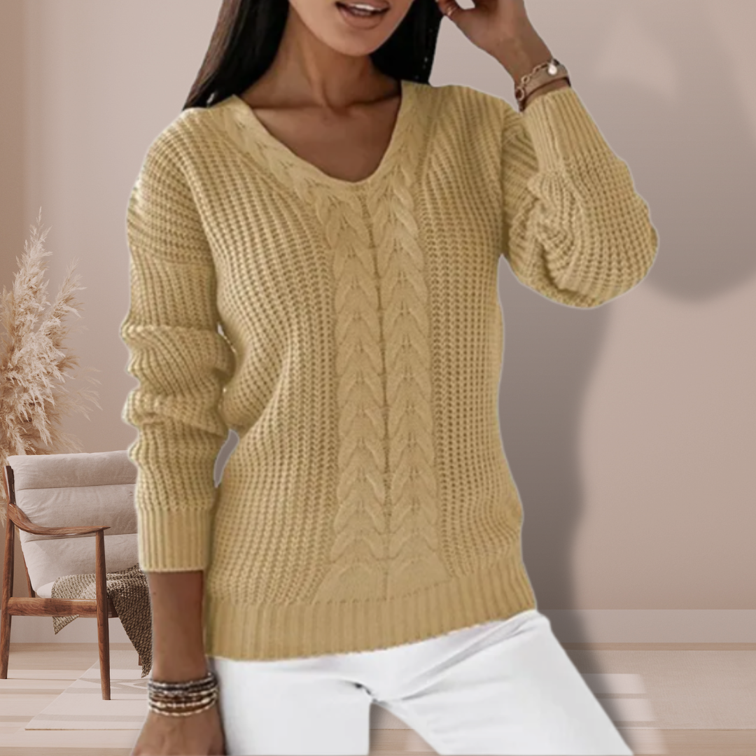 Diana | Stylisches Strick-Top Pullover