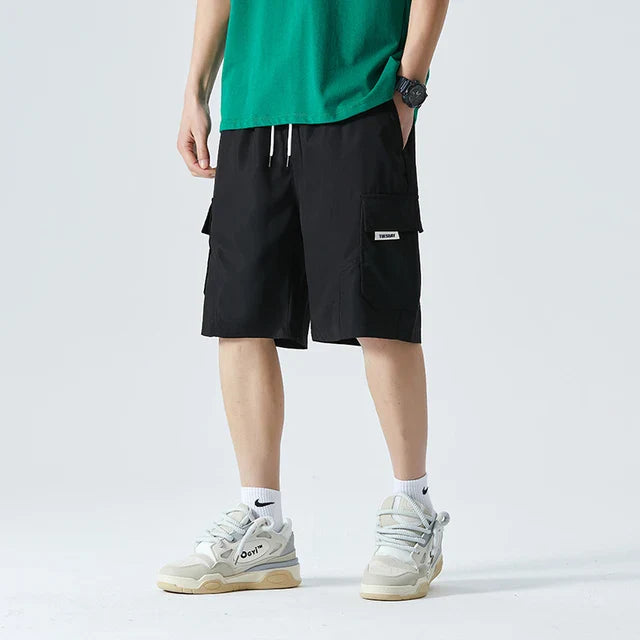 Lexon | Stylische und elastische Cargohose mit Kordelzug