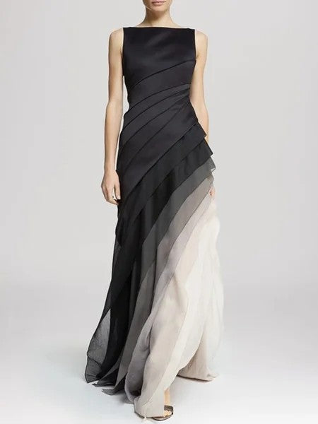 Tanith | Elegante Ärmellose Maxi-Kleid