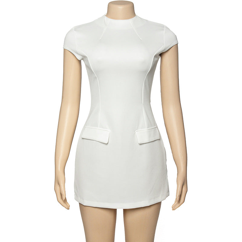 Packwood | Modisches ärmelloses Minikleid mit Taschen-Detail für Damen