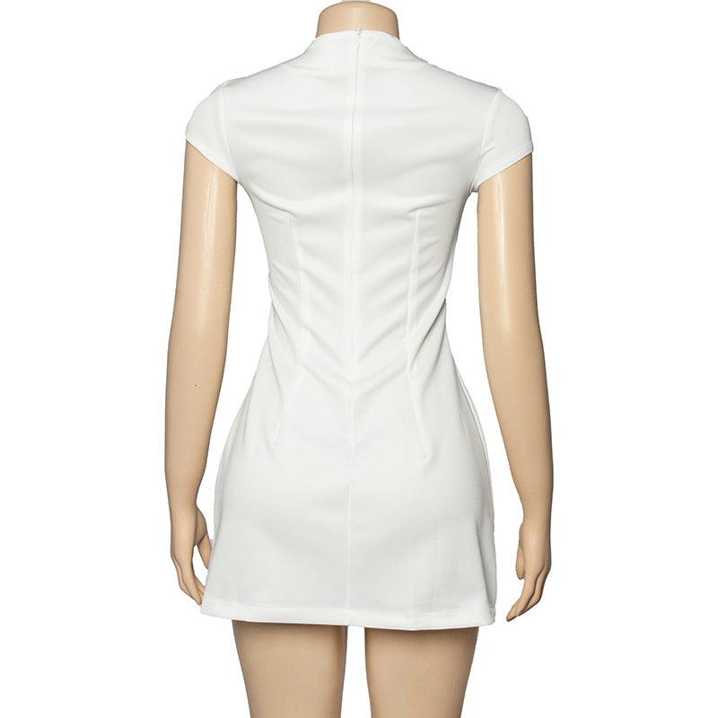 Packwood | Modisches ärmelloses Minikleid mit Taschen-Detail für Damen