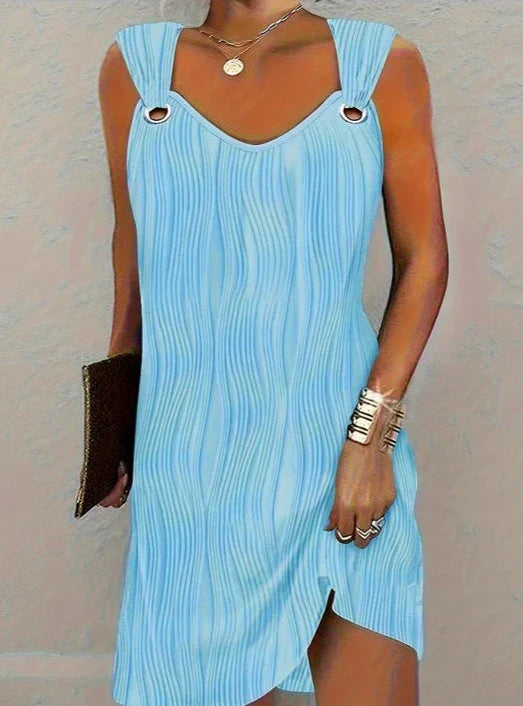 Harris | Kleid mit gewellten Streifen