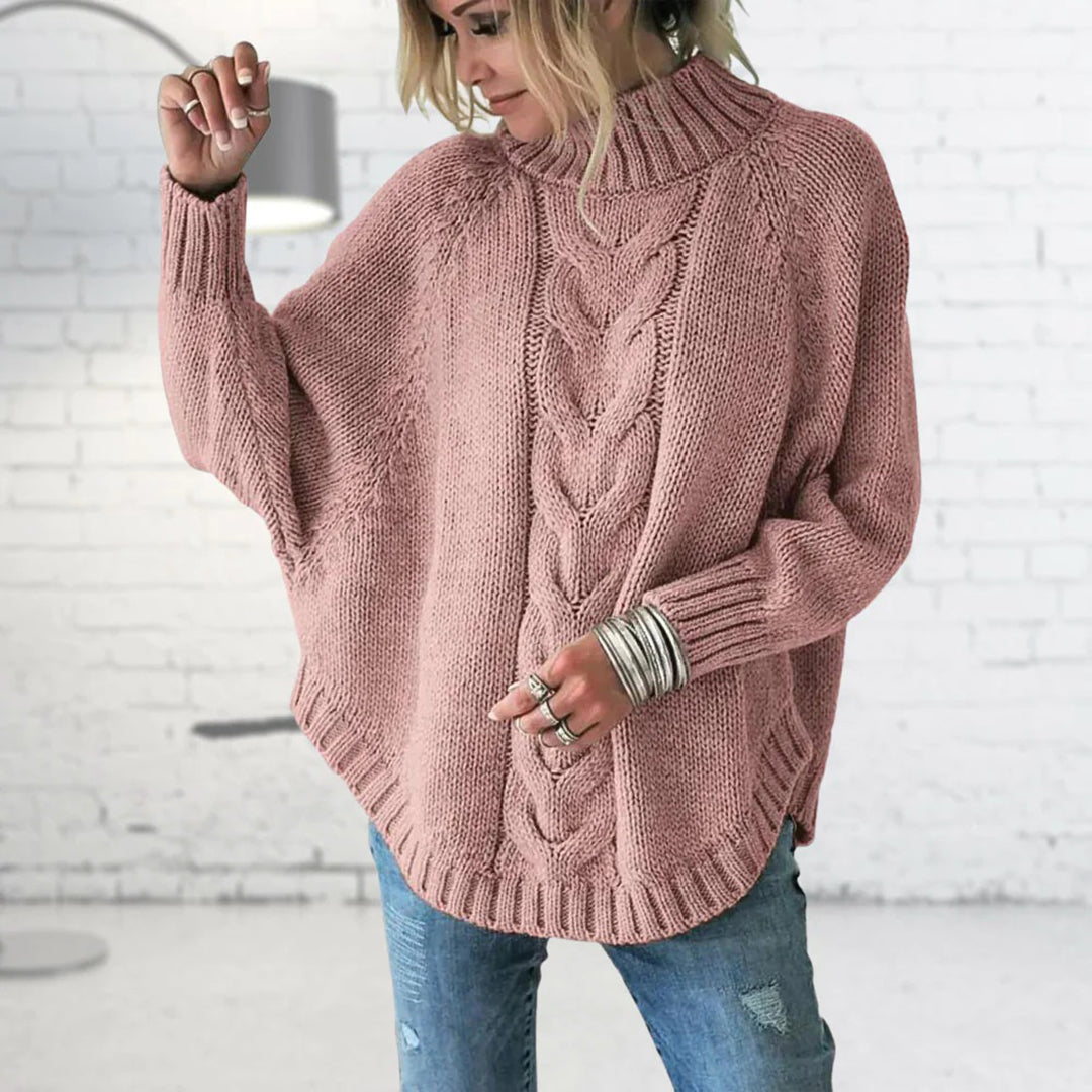 Klinton | Rollkragenpullover Twisted Loose Sweater