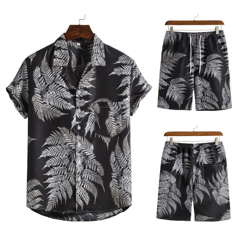 Phil | Hawaiianisch Sommer Blumen Druck Set
