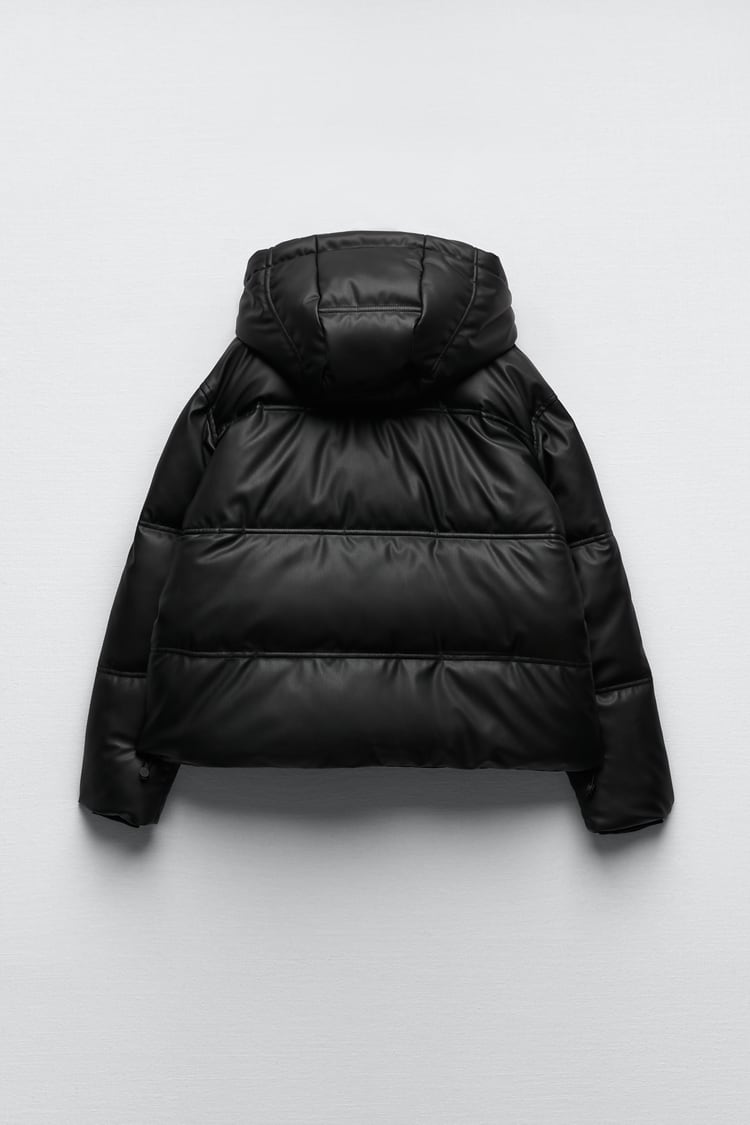 Ekene | Wattierter Mantel mit Kapuze