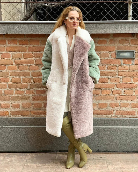 Cream | Winter Warmer Pelzmantel