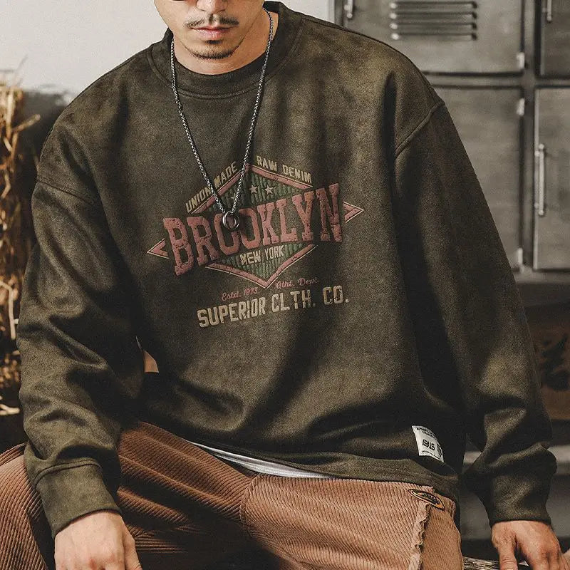 Melo | Sweatshirt mit Brooklyn-Print