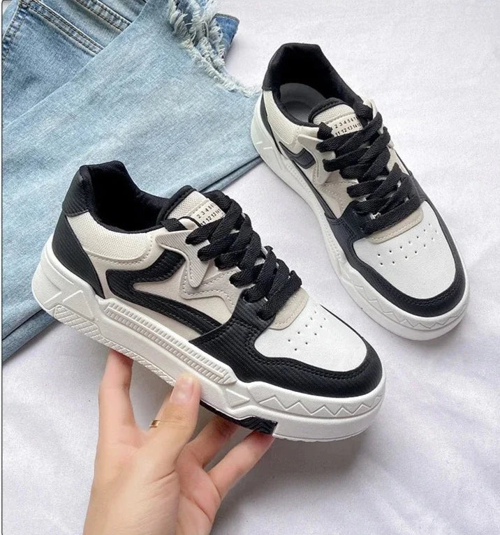 Isabela - Damen Sneaker mit erhöhter Sohle