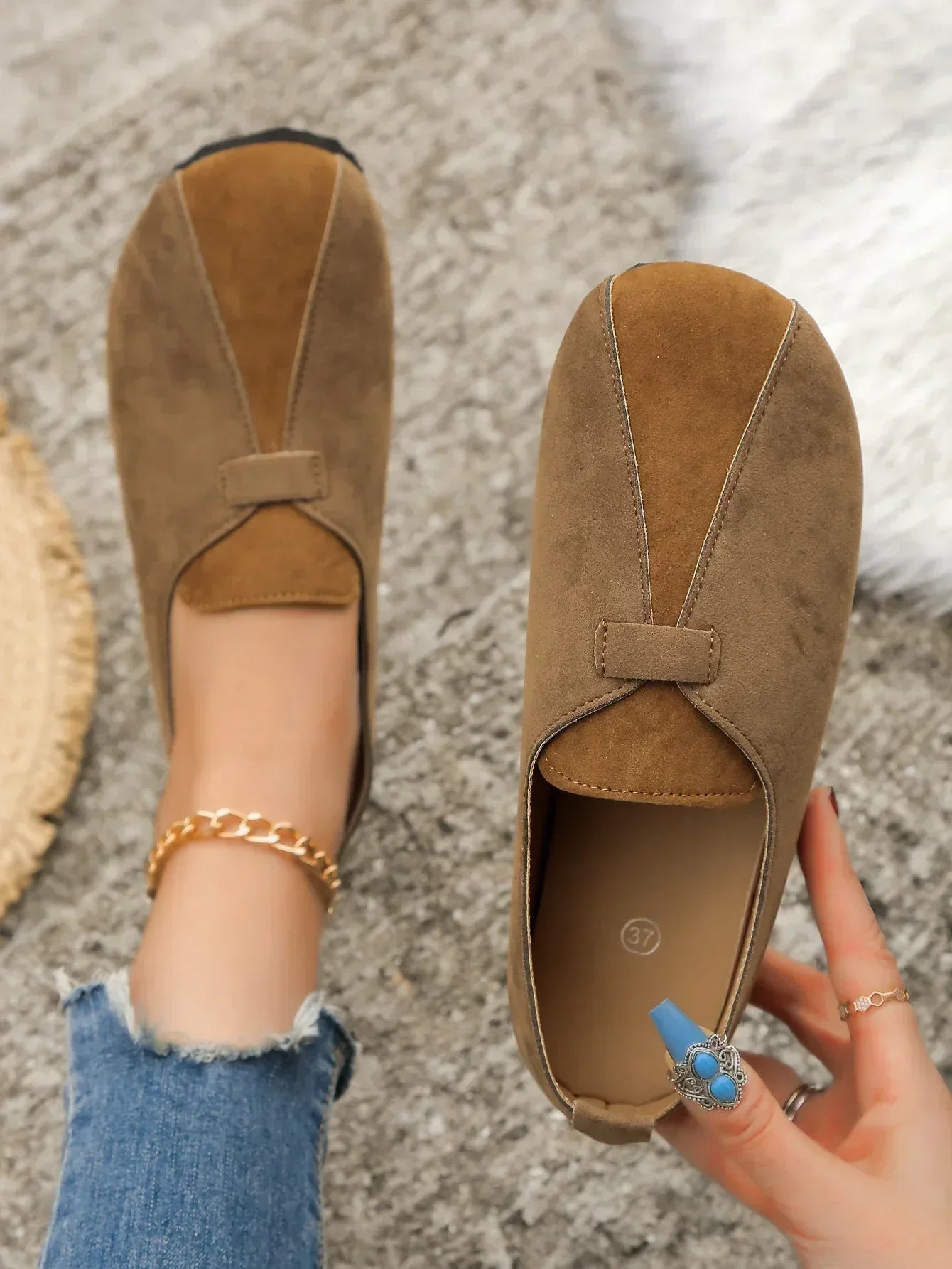 Rosamond | Unisex Echt Leder Kork Sandalen