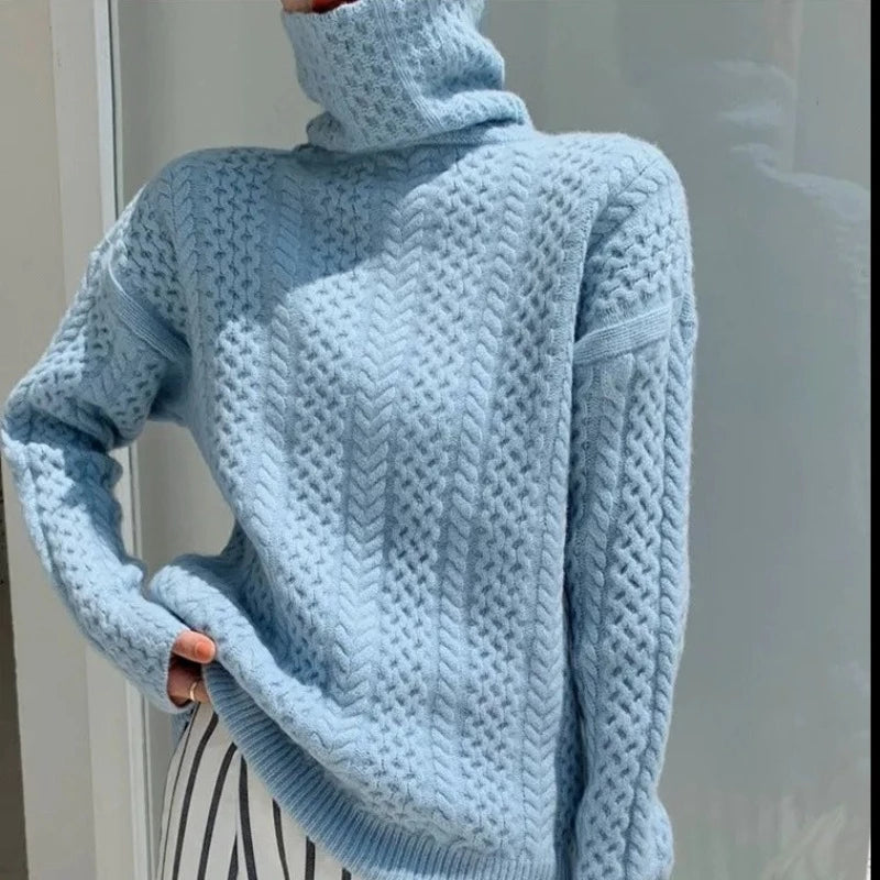 Grazel | Eleganter Rollkragenpullover für Damen