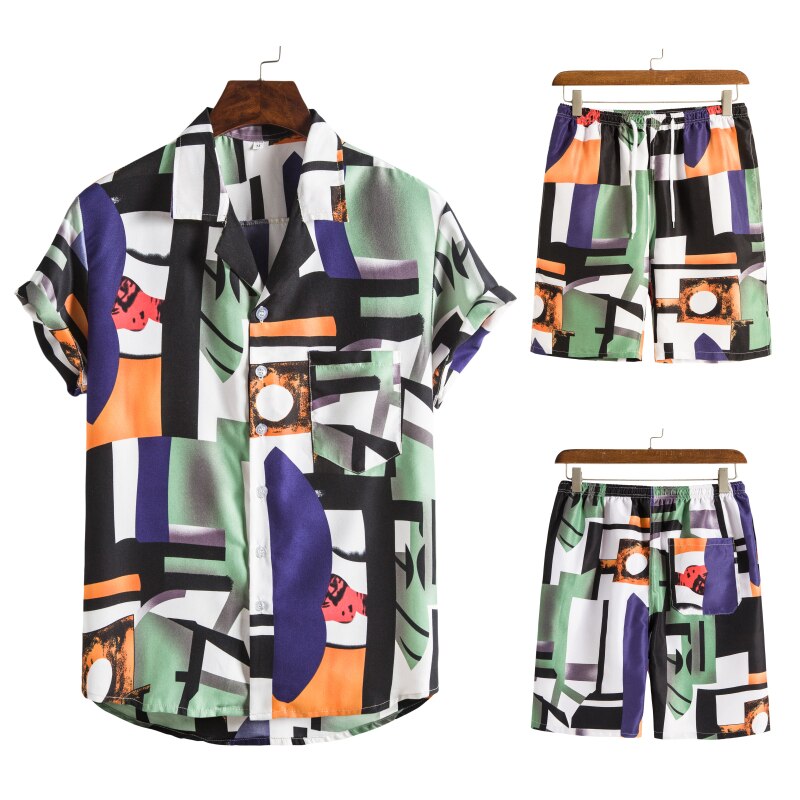 Phil | Hawaiianisch Sommer Blumen Druck Set
