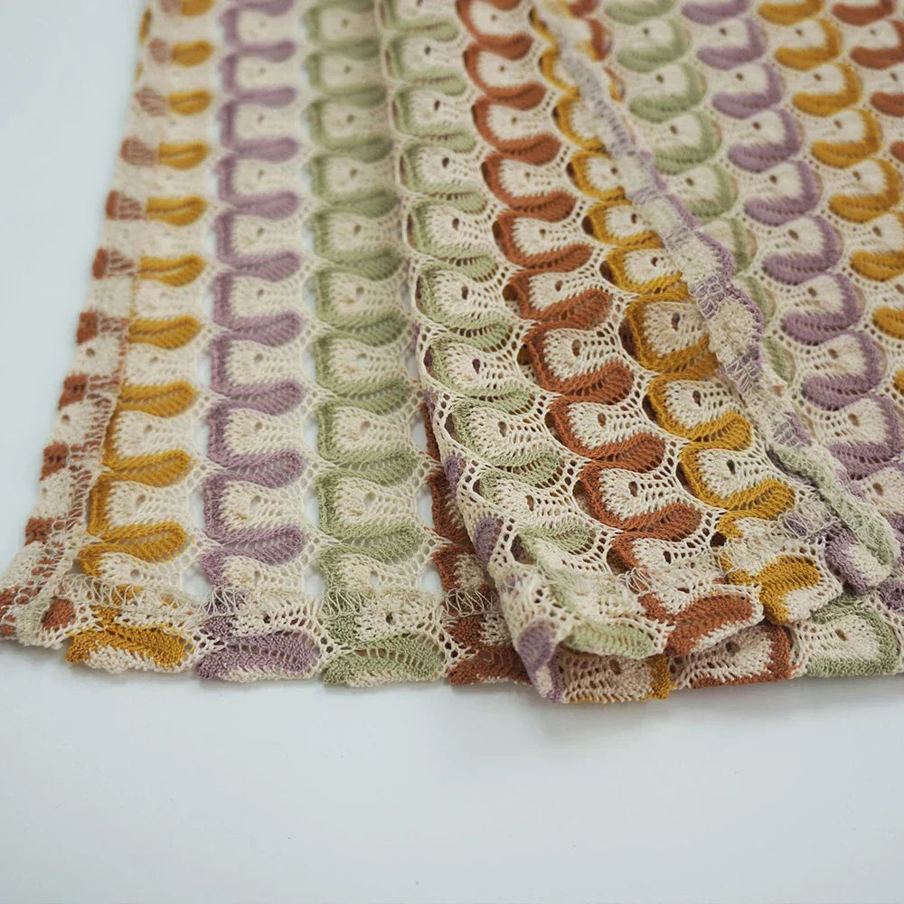 Tranquil | Maxi-Kleid mit langen Ärmeln und geometrischem Print für Damen